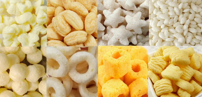 Puff Snack Cheese Ball Processing Line