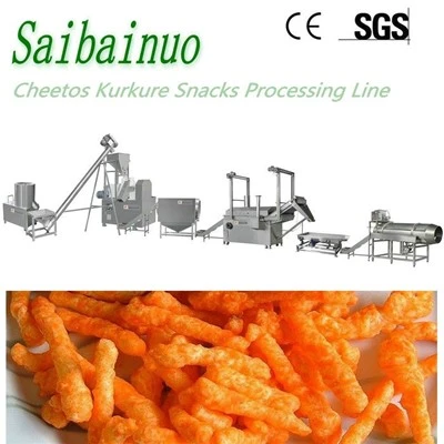 Машина для жарки Kurkure Машина для производства запеченных чипсов Cheetos